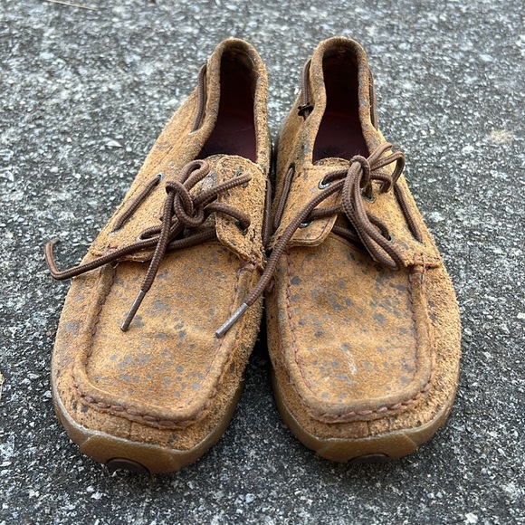 Twisted X leather moccasins - Picture 2 of 7